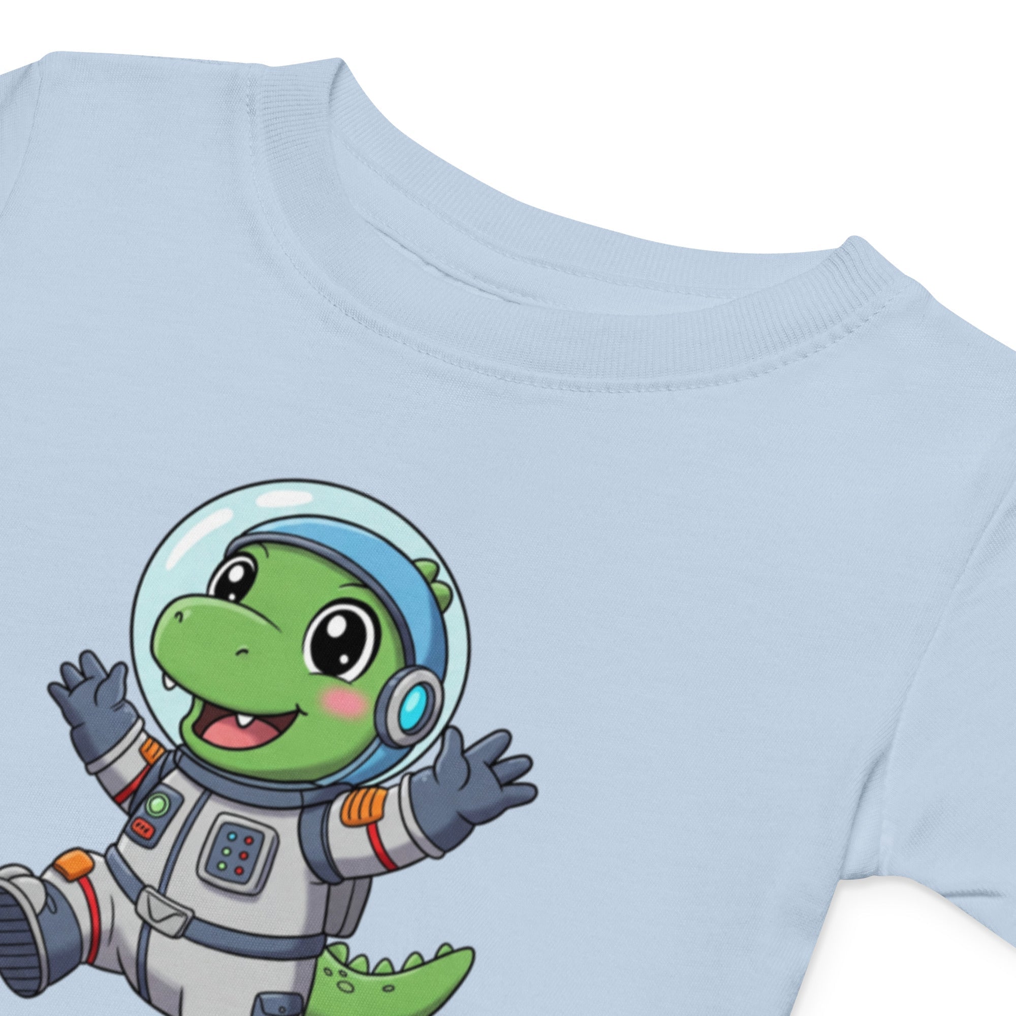 Baby Jersey T-Shirt - Dino Astronaut - KinderMode Shop super angenehm Online Kaufen Bestellen Deutschland