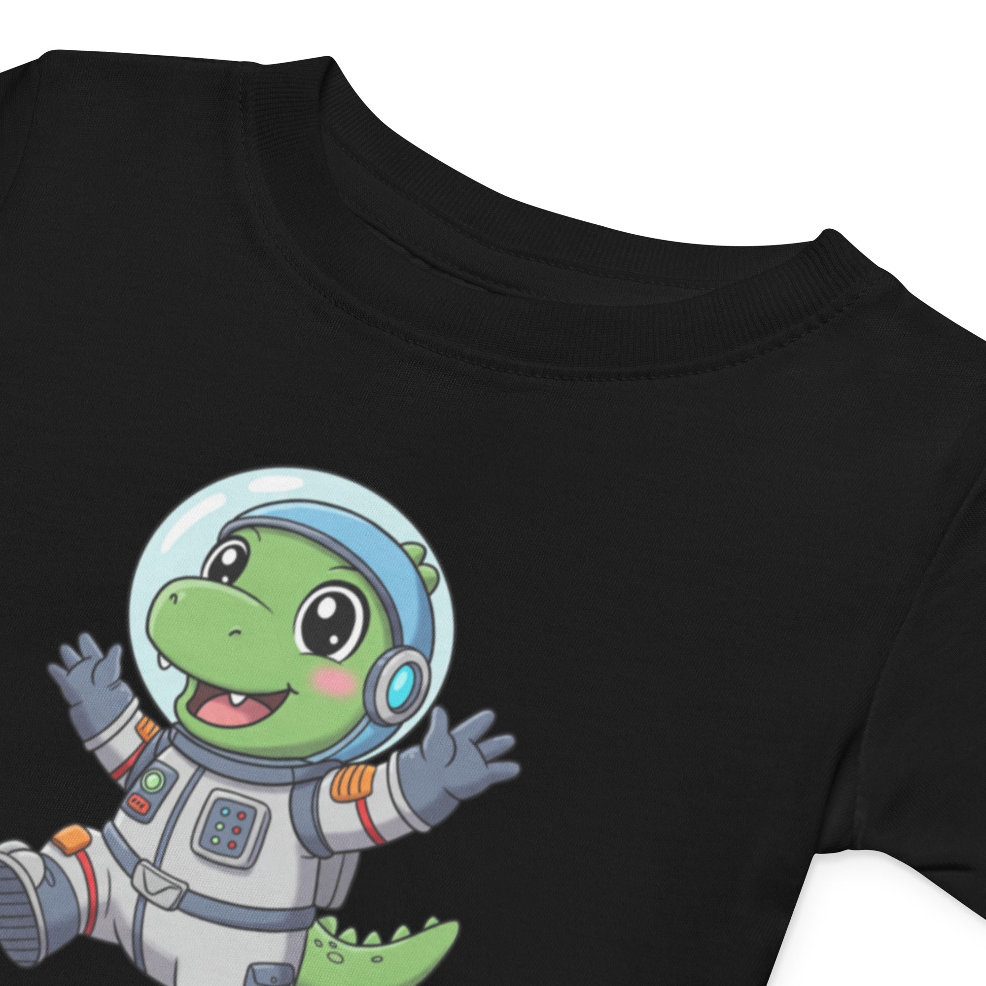 Baby Jersey T-Shirt - Dino Astronaut - KinderMode Shop super angenehm Online Kaufen Bestellen Deutschland