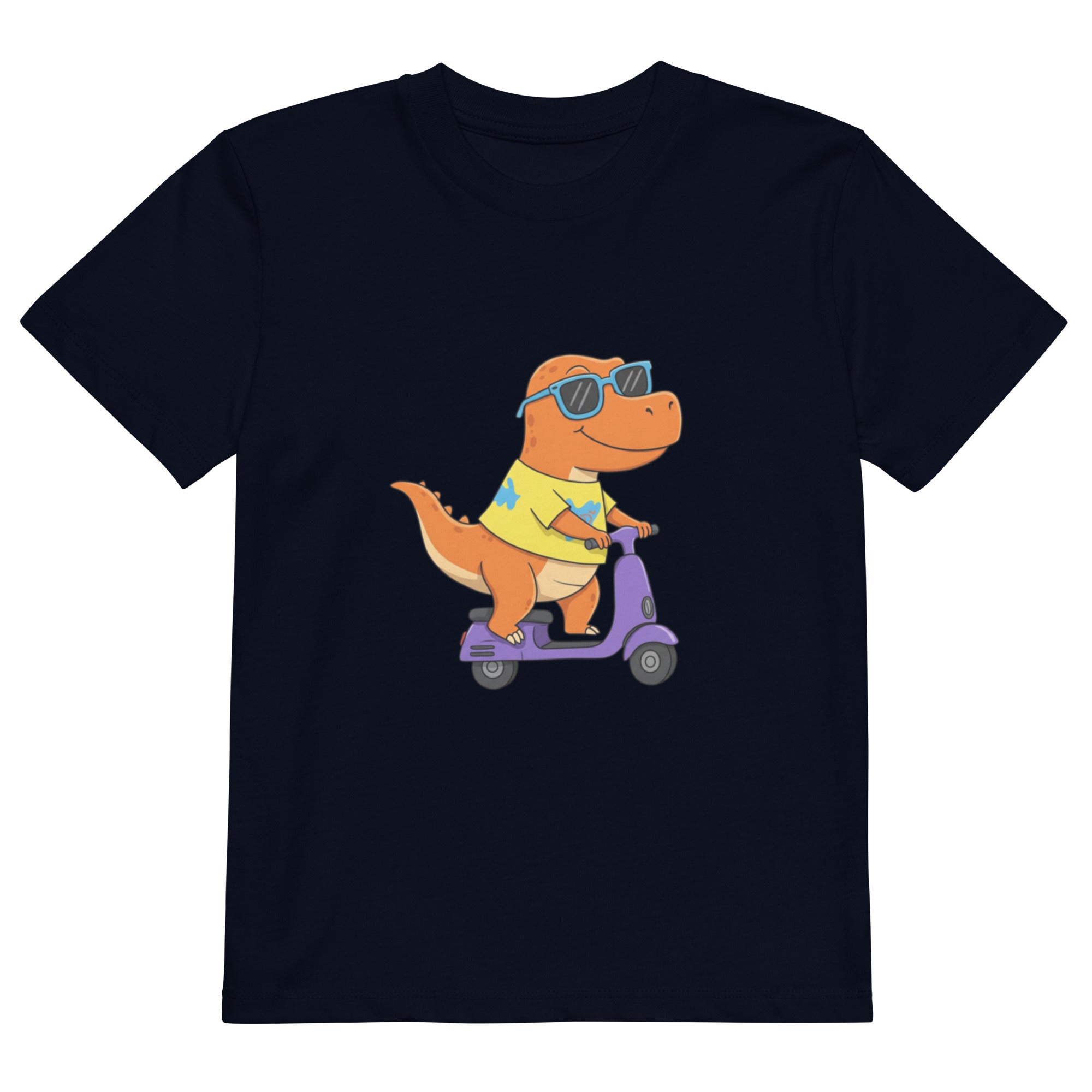 Bio Baumwoll T-Shirt für Kinder - Dino, Roller - KinderMode Shop super angenehm Online Kaufen Bestellen Deutschland