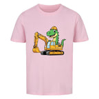 Cooles Kinder T-Shirt - Dino im Bagger online bestellen kaufen