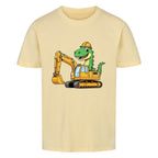 Cooles Kinder T-Shirt - Dino im Bagger online bestellen kaufen