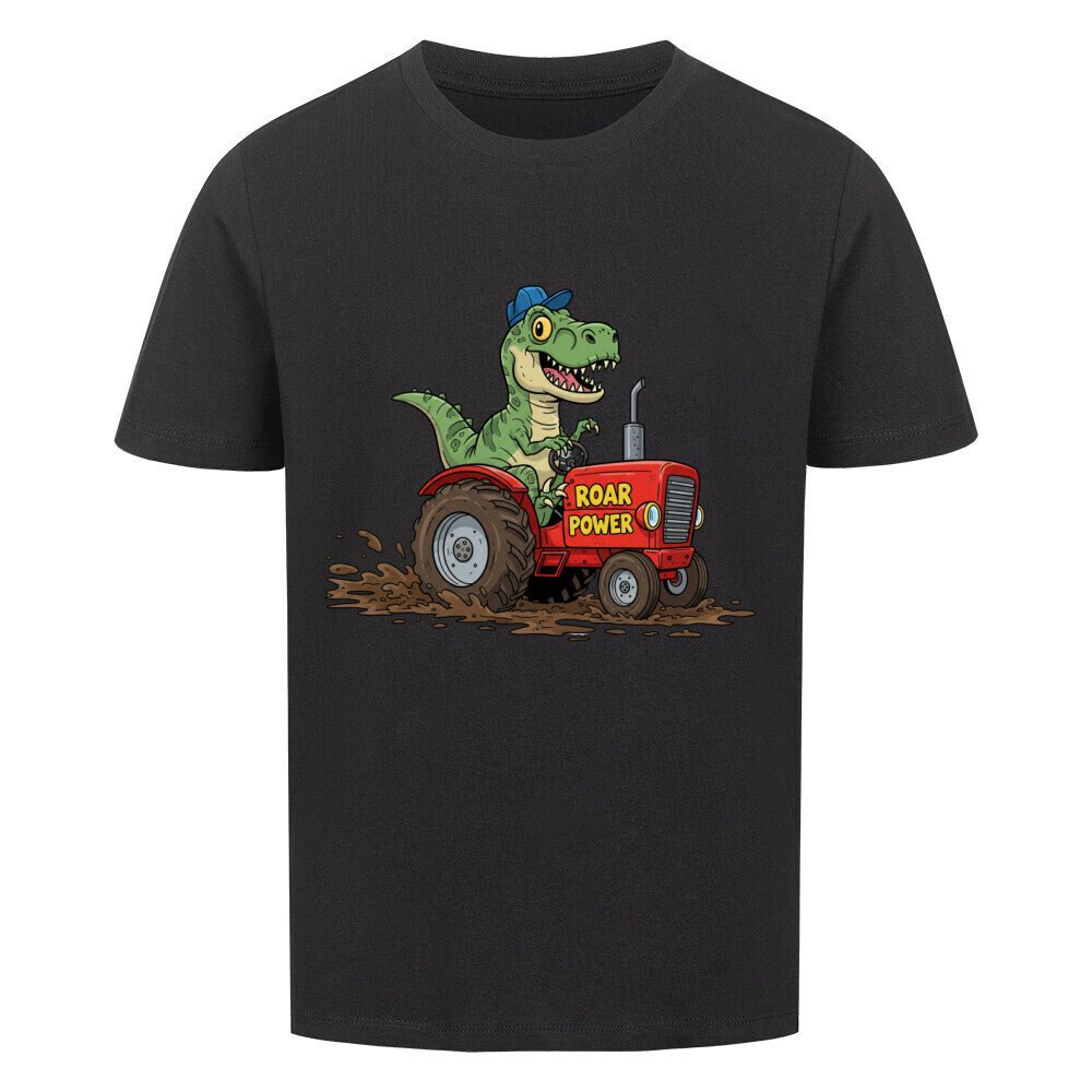 Cooles Kinder T-Shirt - Dinosaurier Rex mit Traktor Motiv online bestellen kaufen