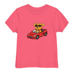 Jersey T-Shirt für Kleinkinder - Cooler Hund, Rennwagen online bestellen kaufen