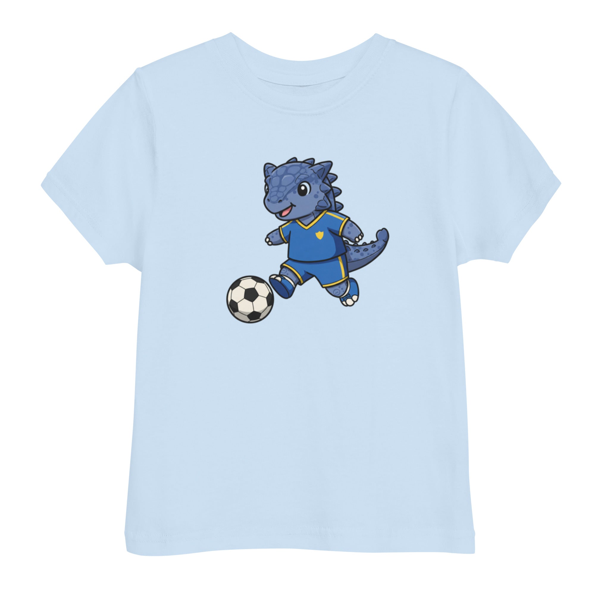 Jersey T-Shirt für Kleinkinder - Dino Fußball - KinderMode Shop super angenehm Online Kaufen Bestellen Deutschland