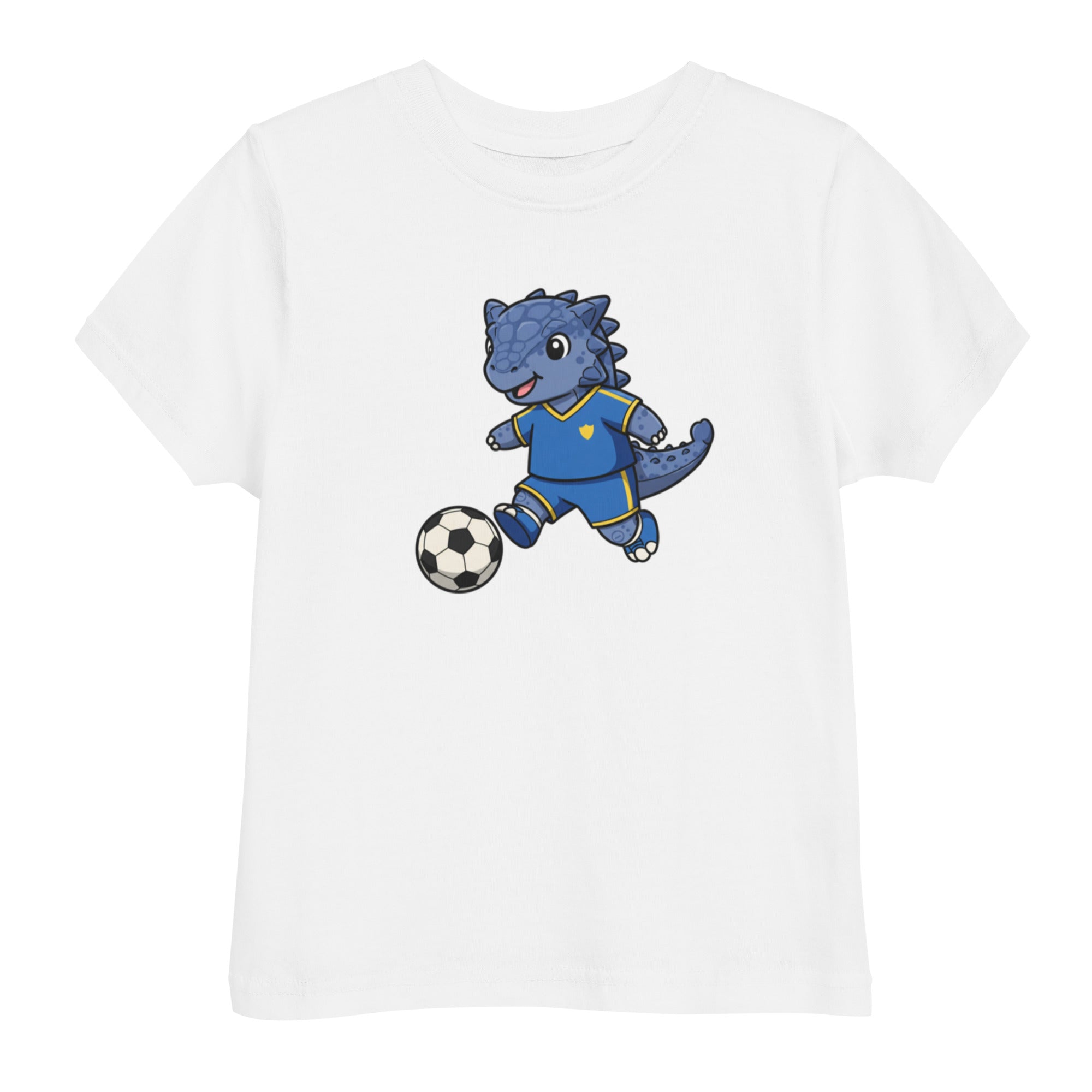 Jersey T-Shirt für Kleinkinder - Dino Fußball - KinderMode Shop super angenehm Online Kaufen Bestellen Deutschland