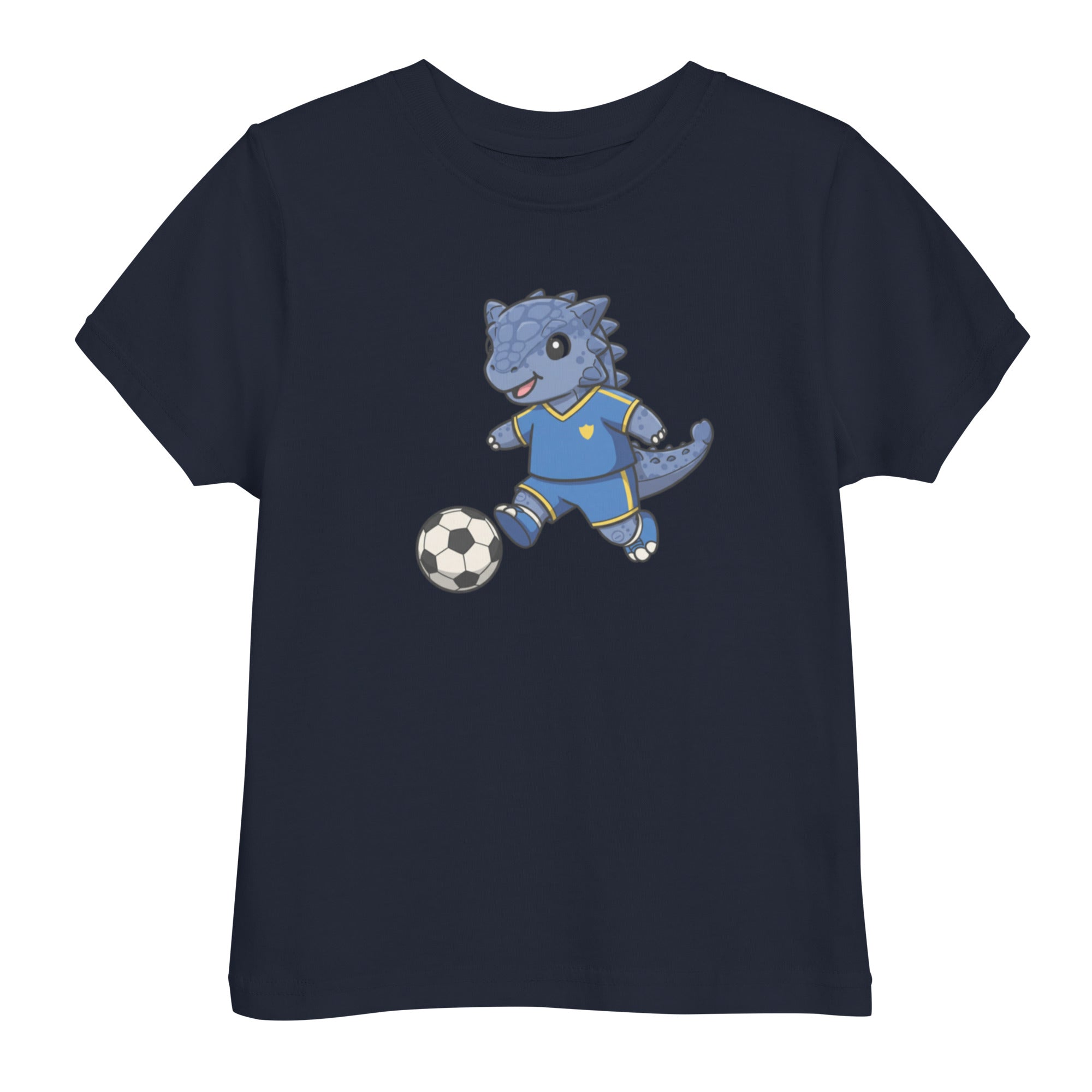 Jersey T-Shirt für Kleinkinder - Dino Fußball - KinderMode Shop super angenehm Online Kaufen Bestellen Deutschland