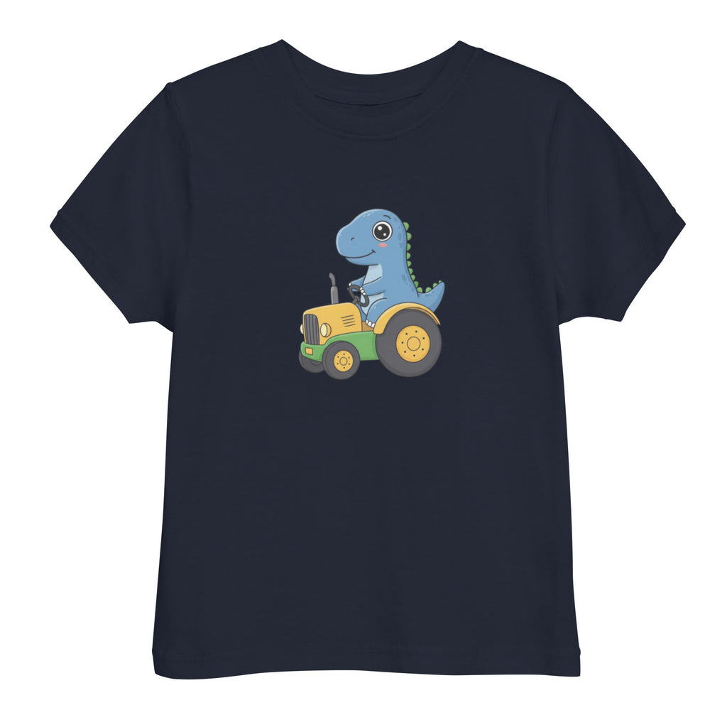 Jersey T-Shirt für Kleinkinder - Dino Traktor - KinderMode Shop super angenehm Online Kaufen Bestellen Deutschland