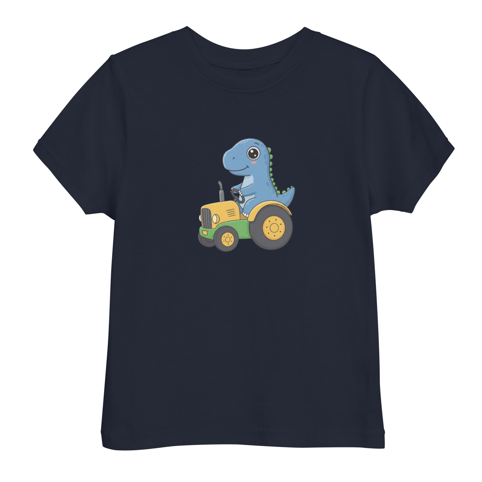 Jersey T-Shirt für Kleinkinder - Dino Traktor - KinderMode Shop super angenehm Online Kaufen Bestellen Deutschland