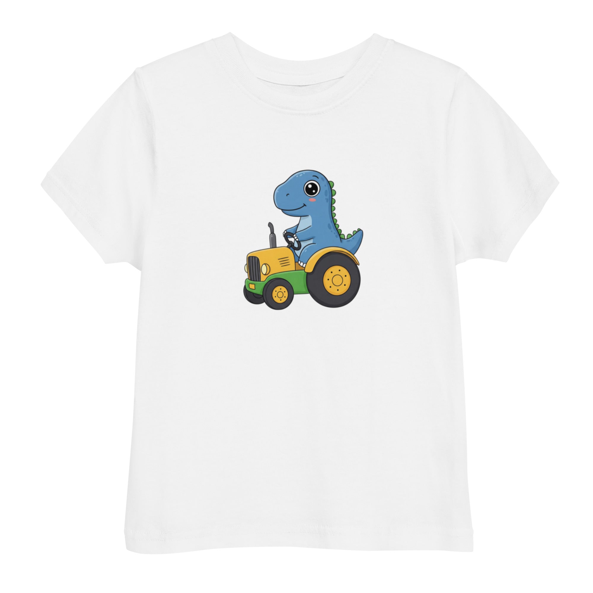 Jersey T-Shirt für Kleinkinder - Dino Traktor - KinderMode Shop super angenehm Online Kaufen Bestellen Deutschland