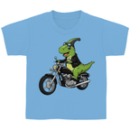 Kinder Basic Baumwolle T-Shirt - Dino Motorrad online bestellen kaufen