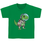 Kinder Basic Baumwolle T-Shirt - Dinosaurier Astronaut online bestellen kaufen