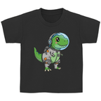 Kinder Basic Baumwolle T-Shirt - Dinosaurier Astronaut online bestellen kaufen
