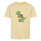 Kinder Baumwolle Premium Organic T-Shirt - Dino, Schule online bestellen kaufen
