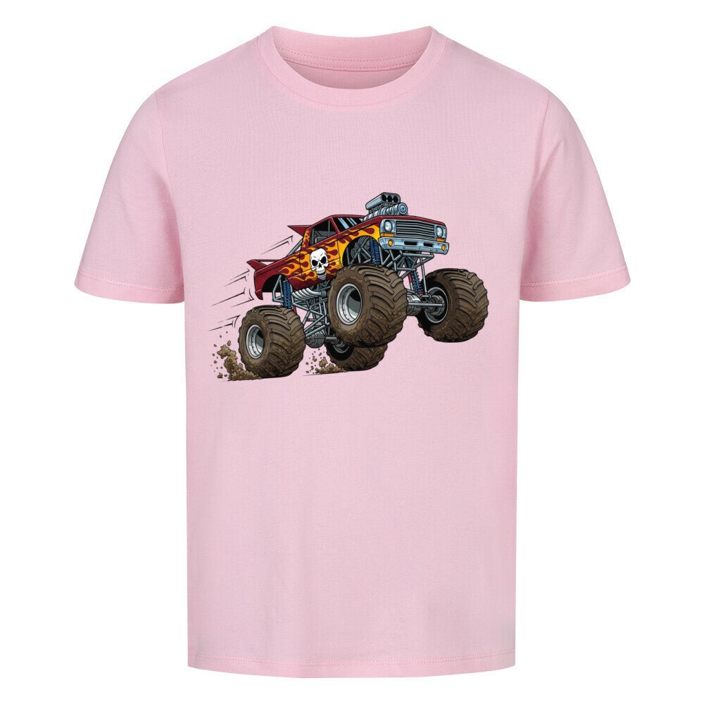 Kinder Baumwolle Shirt - Monstertruck Motiv online bestellen kaufen