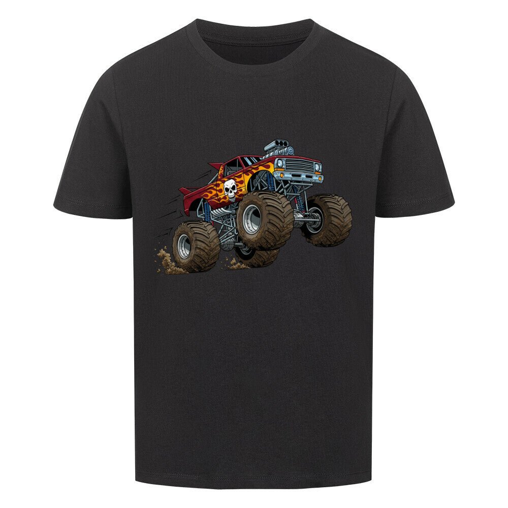 Kinder Baumwolle Shirt - Monstertruck Motiv online bestellen kaufen