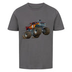 Kinder Baumwolle Shirt - Monstertruck Motiv