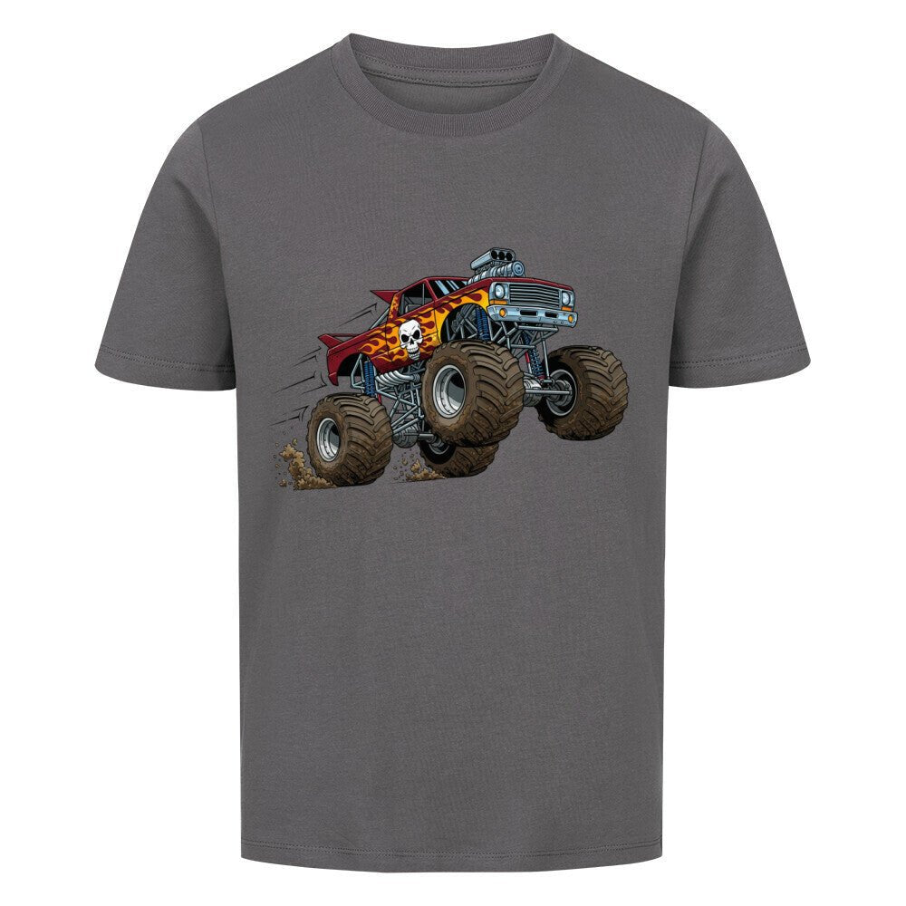 Kinder Baumwolle Shirt - Monstertruck Motiv online bestellen kaufen