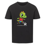 Kinder Bio Baumwolle T-Shirt - Dino Fußball online bestellen kaufen