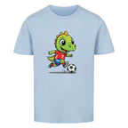 Kinder Bio Baumwolle T-Shirt - Dino Fußball online bestellen kaufen