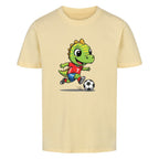 Kinder Bio Baumwolle T-Shirt - Dino Fußball online bestellen kaufen