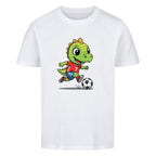 Kinder Bio Baumwolle T-Shirt - Dino Fußball online bestellen kaufen