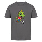 Kinder Bio Baumwolle T-Shirt - Dino Fußball online bestellen kaufen