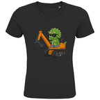 Kinder Bio Baumwolle T-Shirt - Dinosaurier Bagger online bestellen kaufen