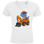 Kinder Bio Baumwolle T-Shirt - Dinosaurier Bagger online bestellen kaufen