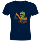 Kinder Bio Baumwolle T-Shirt - Dinosaurier Bagger online bestellen kaufen