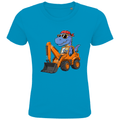 Kinder Bio Baumwolle T-Shirt - Dinosaurier Bagger online bestellen kaufen