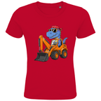 Kinder Bio Baumwolle T-Shirt - Dinosaurier Bagger online bestellen kaufen