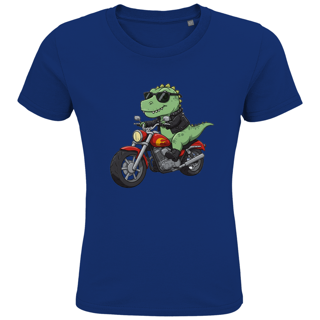 Kinder Bio T-Shirt - Dinosaurier, Motorrad - KinderMode Shop super angenehm Online Kaufen Bestellen Deutschland