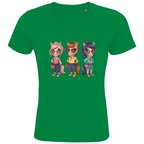 Kinder Bio T-Shirt - Drei Süße Pferde online bestellen kaufen