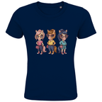 Kinder Bio T-Shirt - Drei Süße Pferde online bestellen kaufen