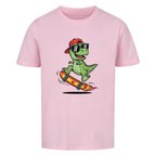 Kinder Cooler Dino Skateboard T-Shirt - Bio Baumwolle online bestellen kaufen