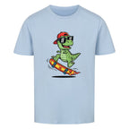 Kinder Cooler Dino Skateboard T-Shirt - Bio Baumwolle online bestellen kaufen