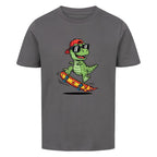 Kinder Cooler Dino Skateboard T-Shirt - Bio Baumwolle online bestellen kaufen