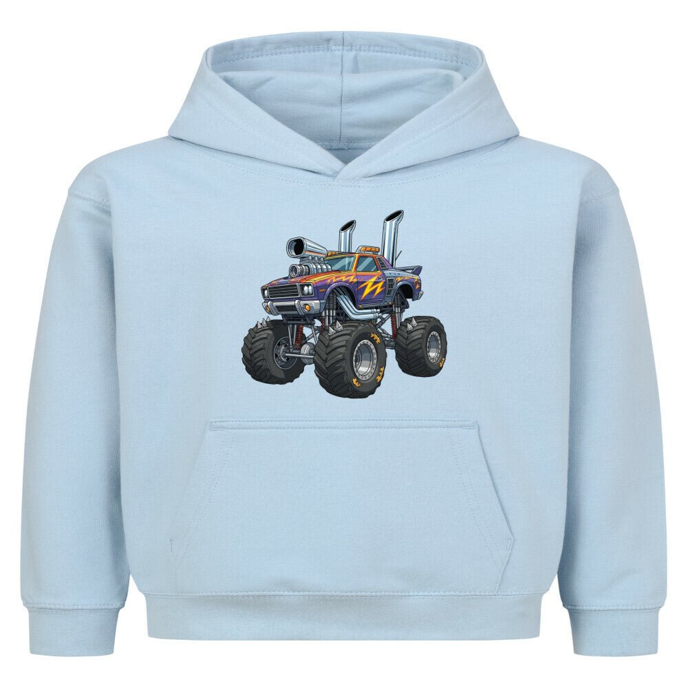 Kinder Hoodie Pullover - Monstertruck - KinderMode Shop super angenehm Online Kaufen Bestellen Deutschland
