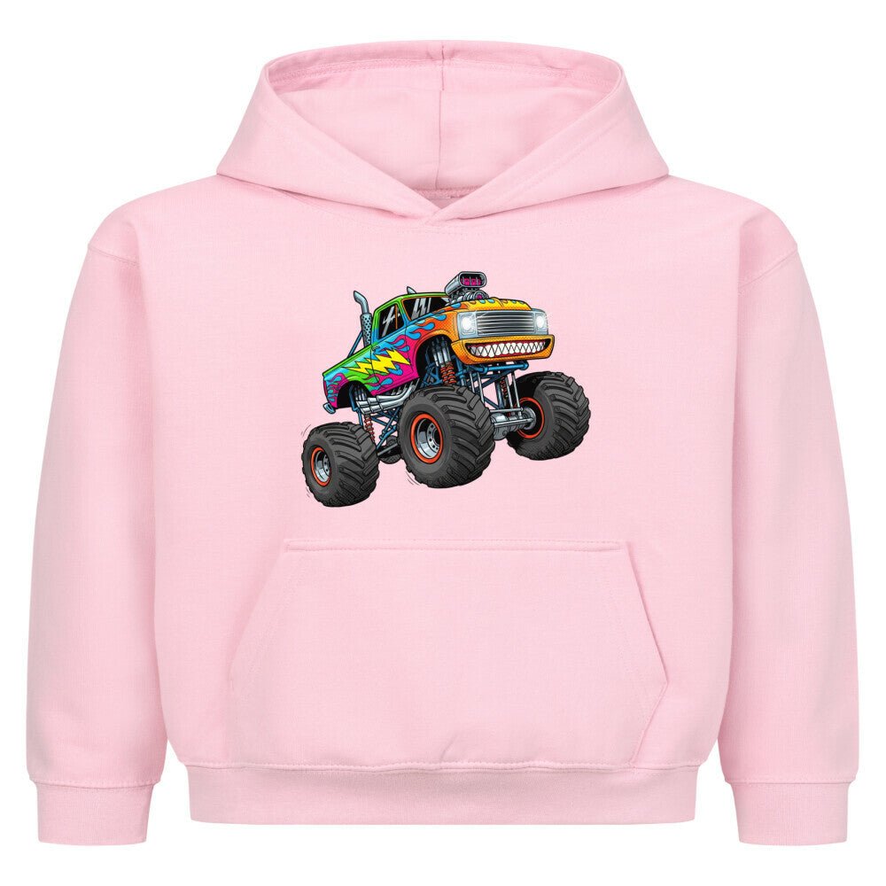 Kinder Hoodie Pullover - Monstertruck - KinderMode Shop super angenehm Online Kaufen Bestellen Deutschland