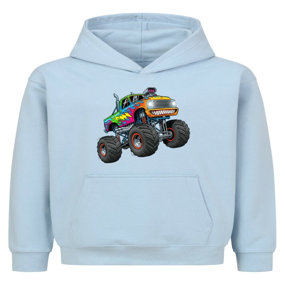 Kinder Hoodie Pullover - Monstertruck - KinderMode Shop super angenehm Online Kaufen Bestellen Deutschland