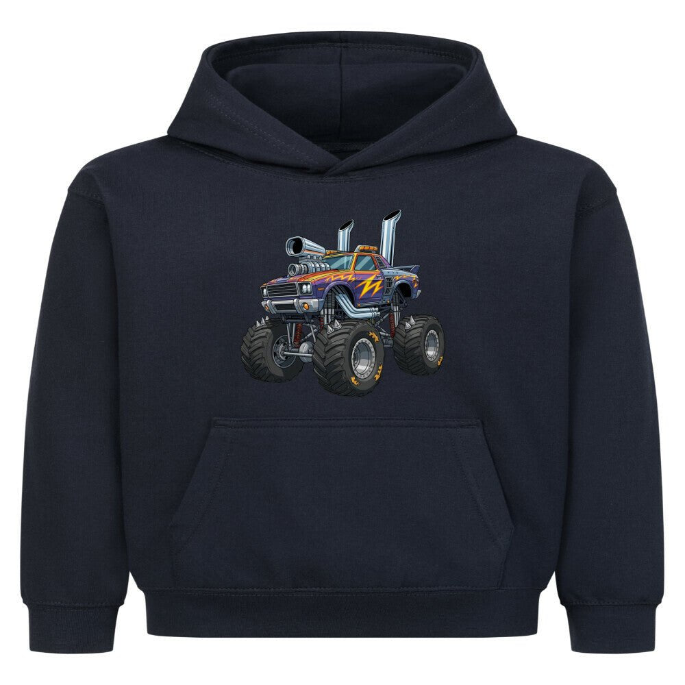 Kinder Hoodie Pullover - Monstertruck - KinderMode Shop super angenehm Online Kaufen Bestellen Deutschland