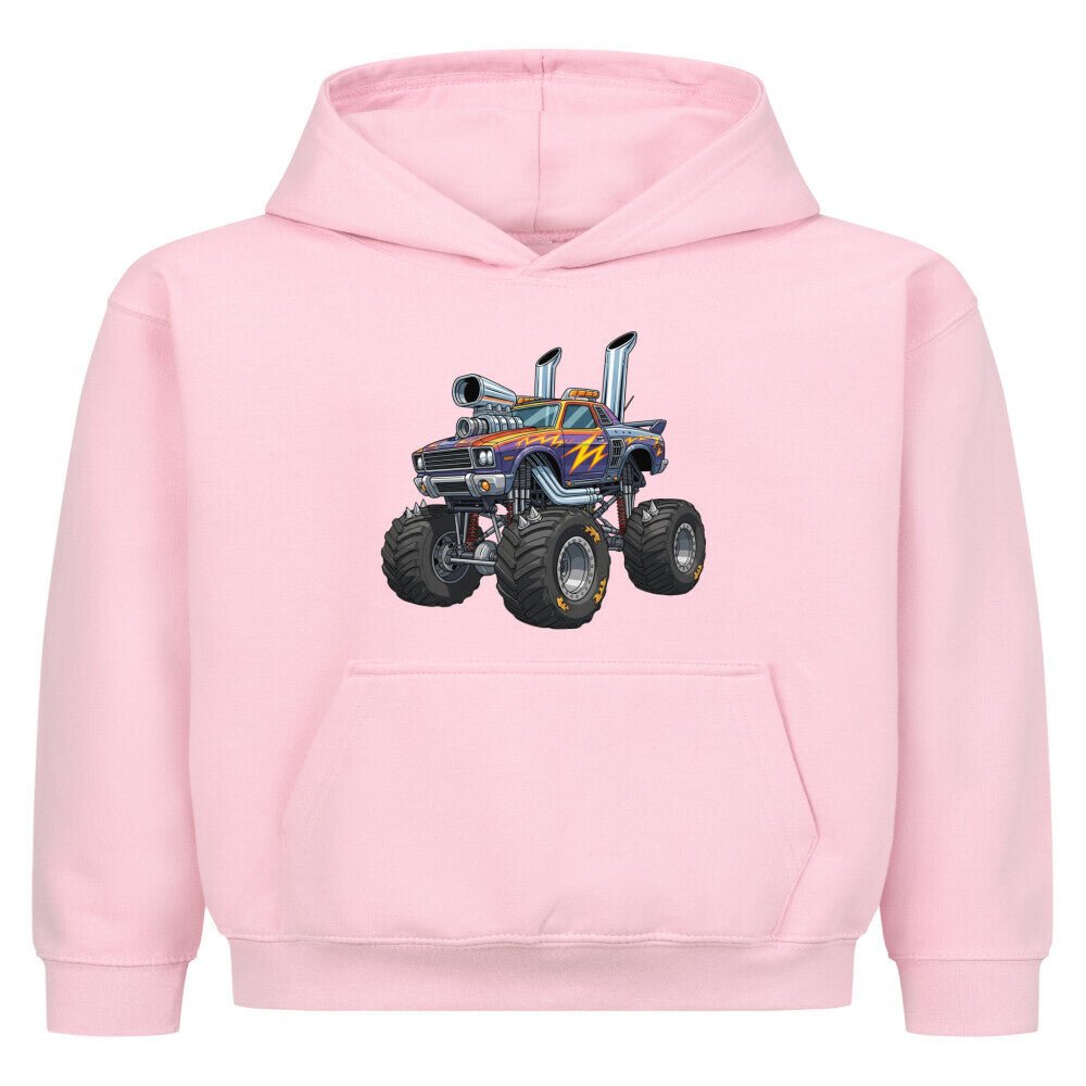 Kinder Hoodie Pullover - Monstertruck - KinderMode Shop super angenehm Online Kaufen Bestellen Deutschland
