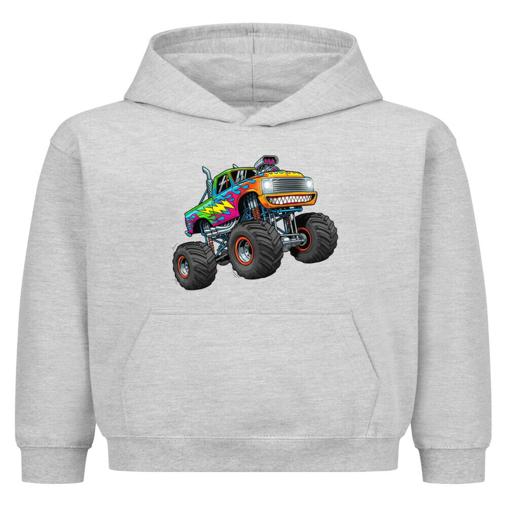 Kinder Hoodie Pullover - Monstertruck - KinderMode Shop super angenehm Online Kaufen Bestellen Deutschland