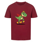 Kinder König Dino Skateboard T-Shirt - Bio Baumwolle online bestellen kaufen