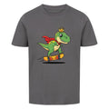 Kinder König Dino Skateboard T-Shirt - Bio Baumwolle online bestellen kaufen