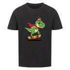Kinder König Dino Skateboard T-Shirt - Bio Baumwolle online bestellen kaufen