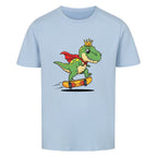 Kinder König Dino Skateboard T-Shirt - Bio Baumwolle online bestellen kaufen