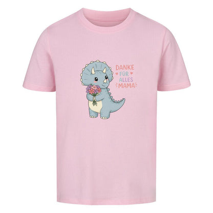Kinder Muttertag T-Shirt - Dino, Danke für alles Mama Geschenk - KinderMode Shop super angenehm Online Kaufen Bestellen Deutschland