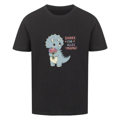Kinder Muttertag T-Shirt - Dino, Danke für alles Mama Geschenk - KinderMode Shop super angenehm Online Kaufen Bestellen Deutschland