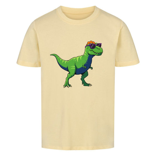 Kinder Premium Baumwolle T-Shirt - Cooler Dinosaurier - KinderMode Shop super angenehm Online Kaufen Bestellen Deutschland